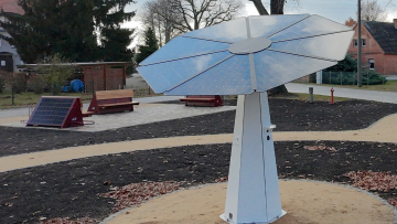 Solarblume in Weißkeißel