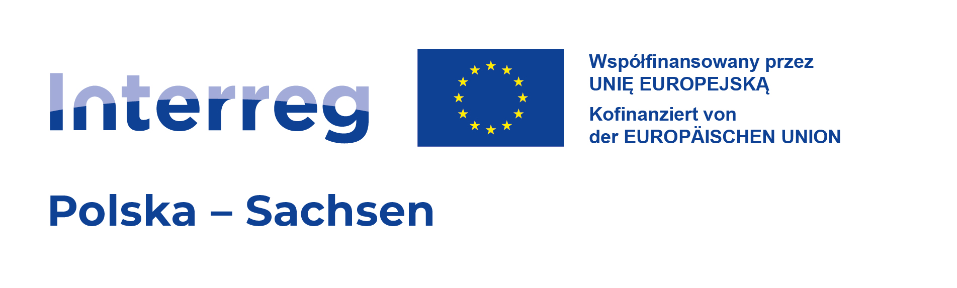 Interreg Logo bilinqual Polska Sachsen CMYK Color 03 podst